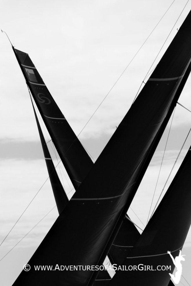RC44's in Portsmouth 2016 © Adventures of a Sailor Girl